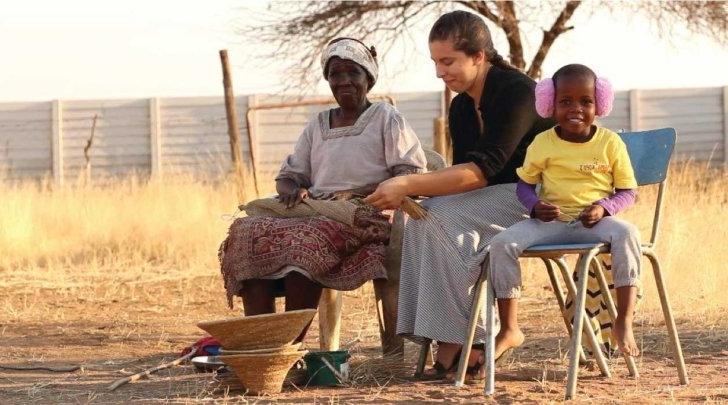 A student basket wearing in Botswana